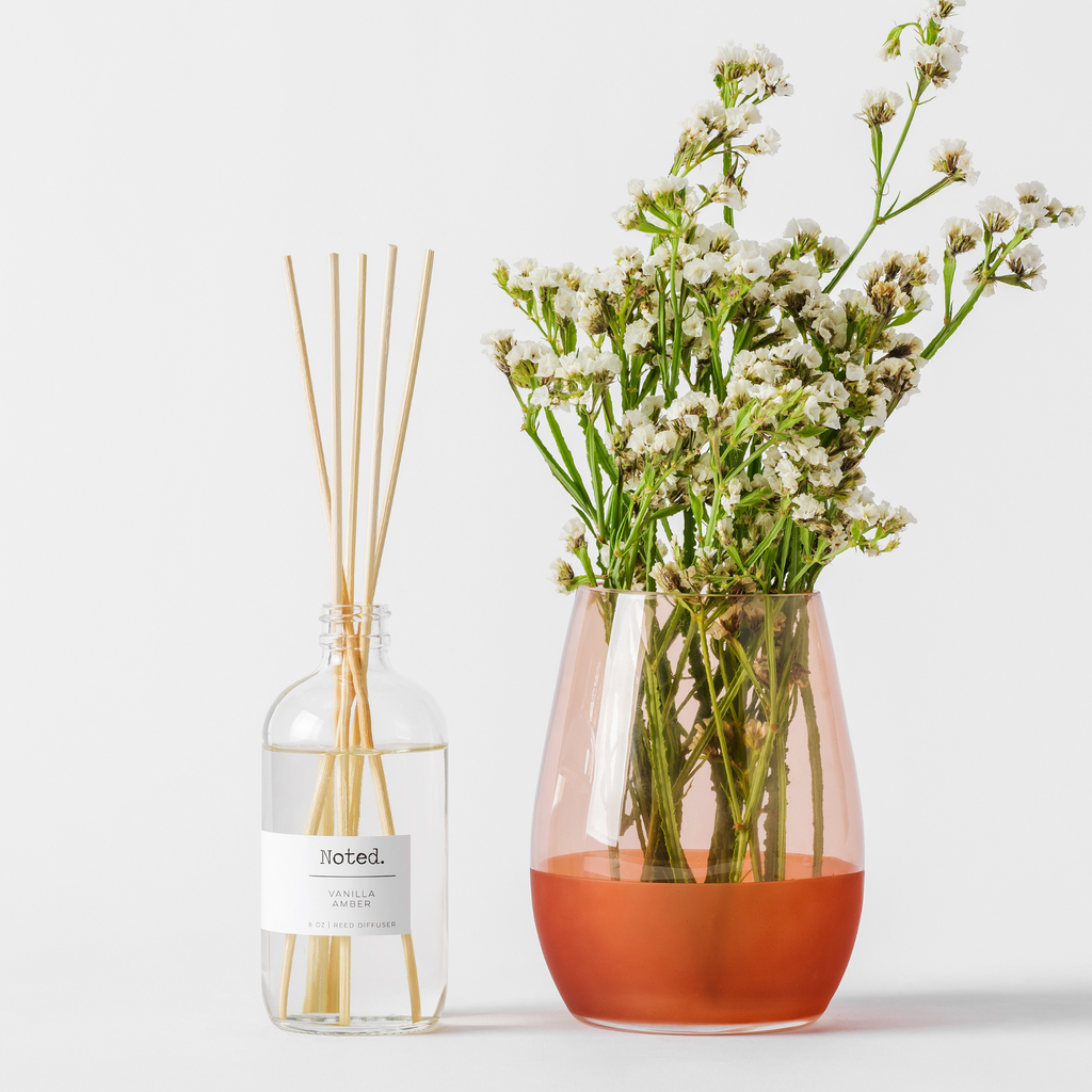 Vanilla Amber Reed Diffuser | Noted Candles