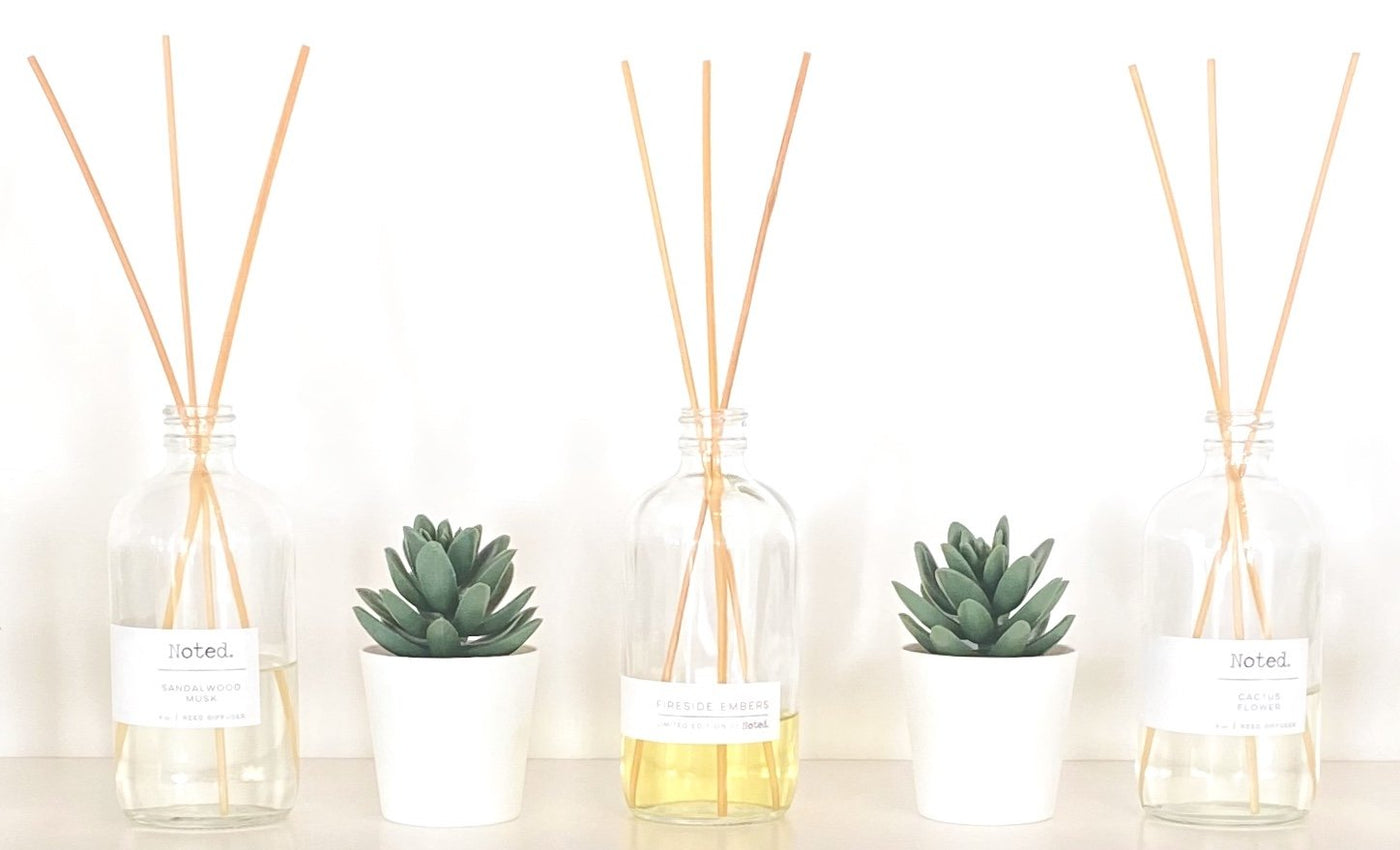 Reed Diffusers 101 – Noted Candles