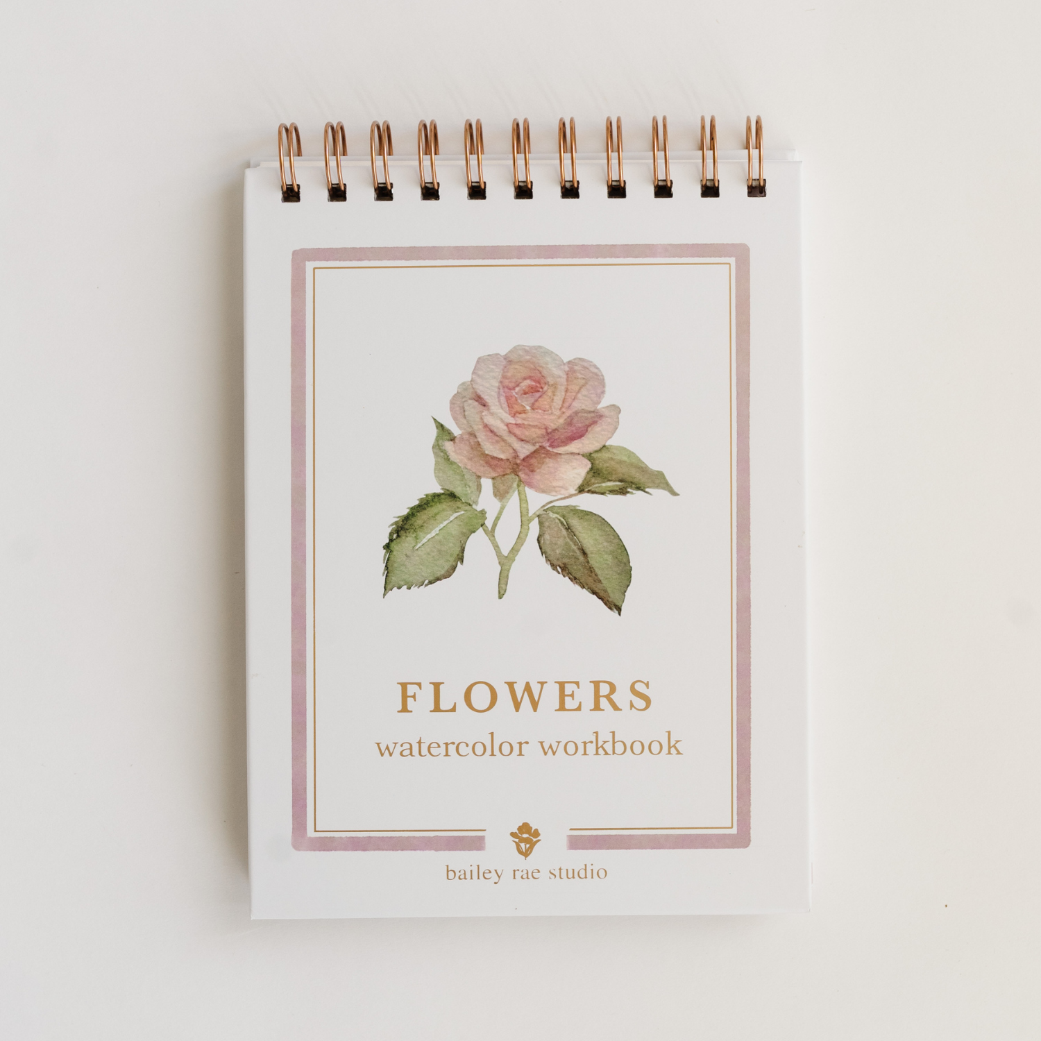 Flowers Watercolor Workbook