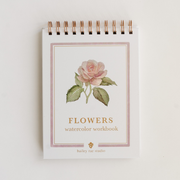 Flowers Watercolor Workbook