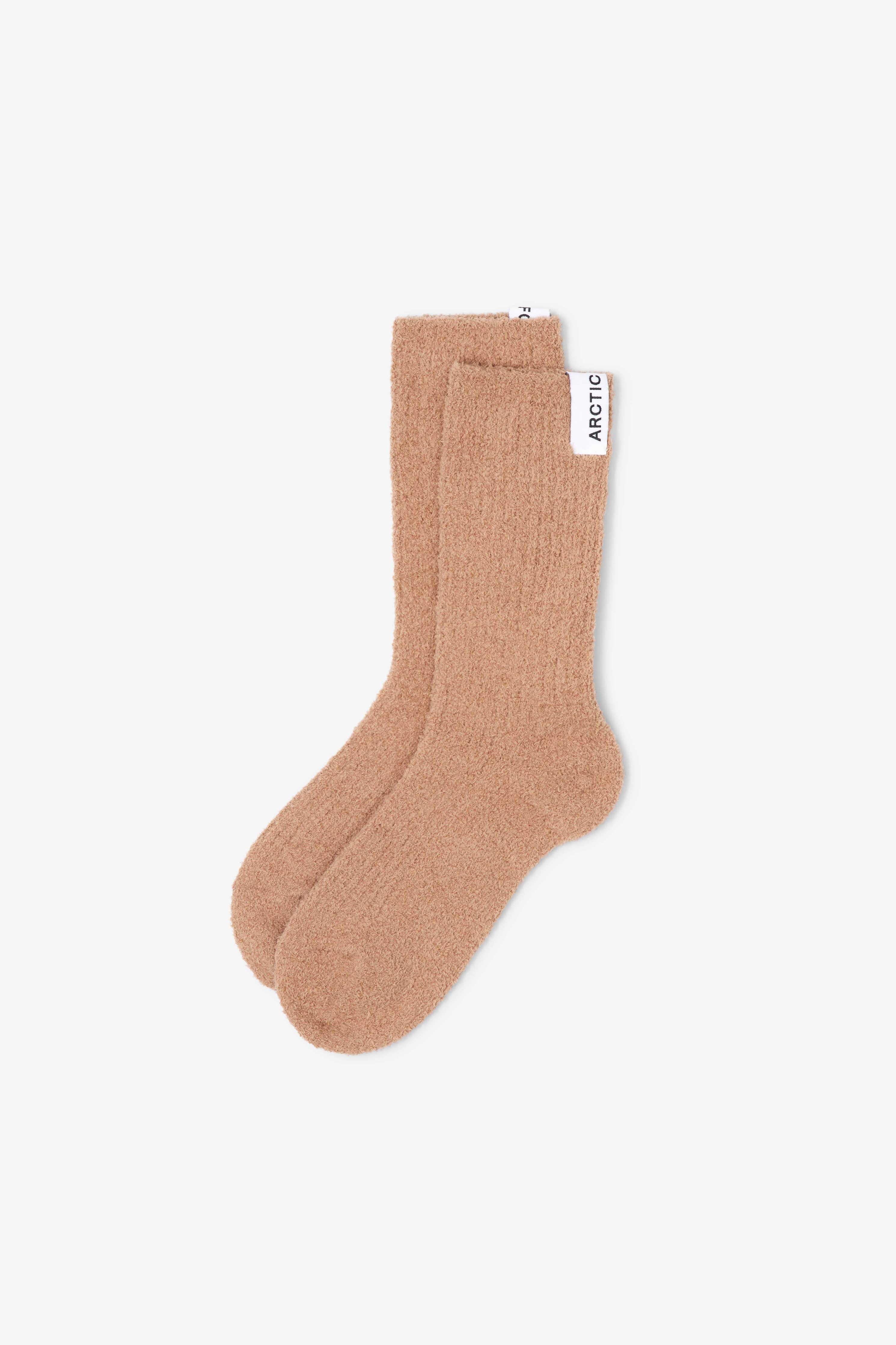 Beige Cosy Socks - 100% Recycled