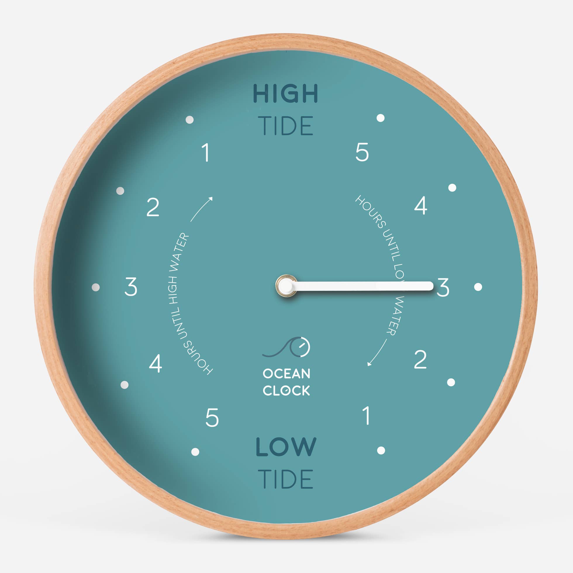 Turquoise Tide Clock
