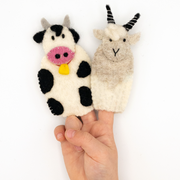 Cow and Goat Finger Puppets