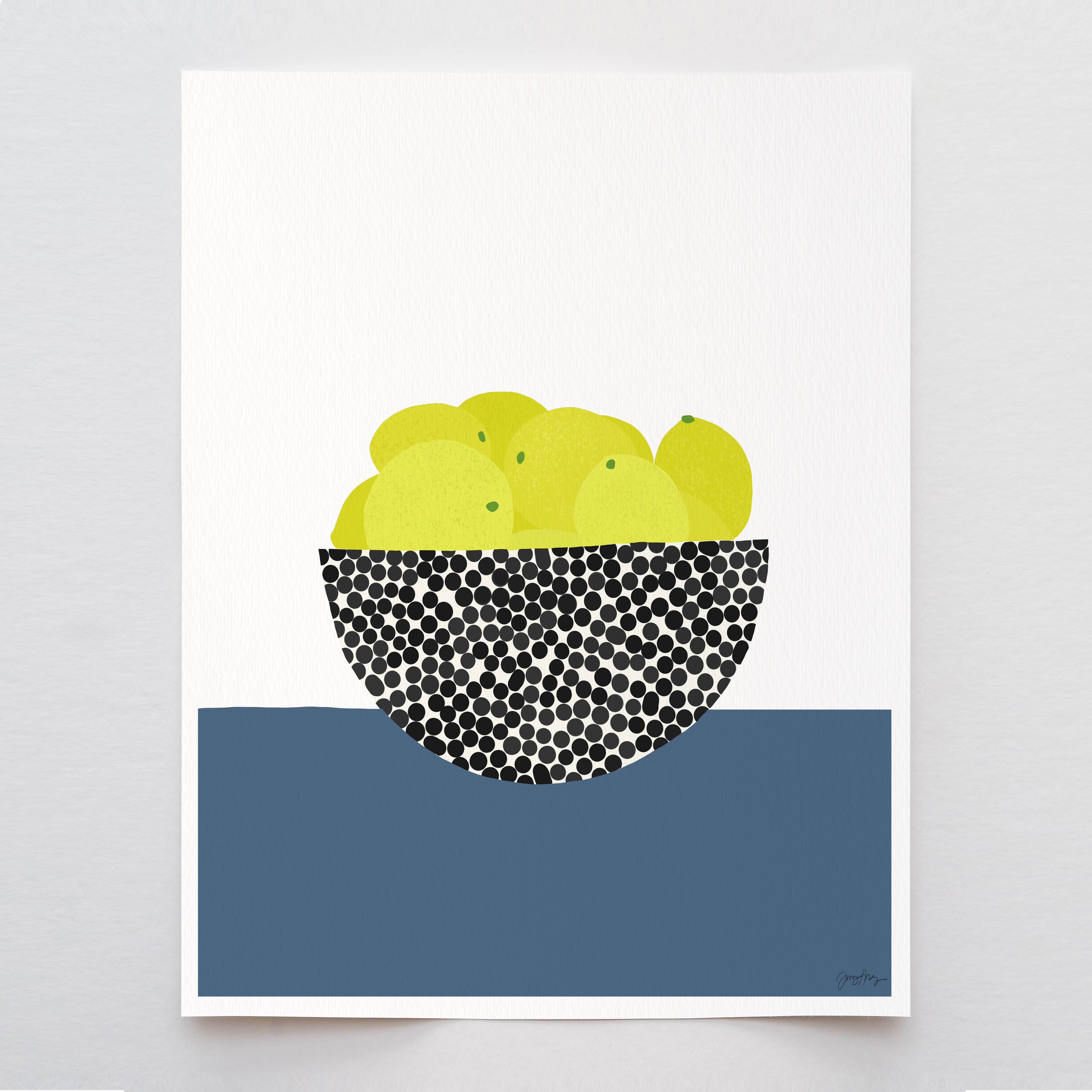 Lemons Art Print 8"x10"