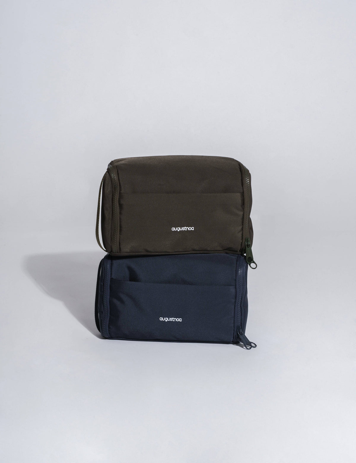 Olive Green Recycled Travel Toiletry Bag