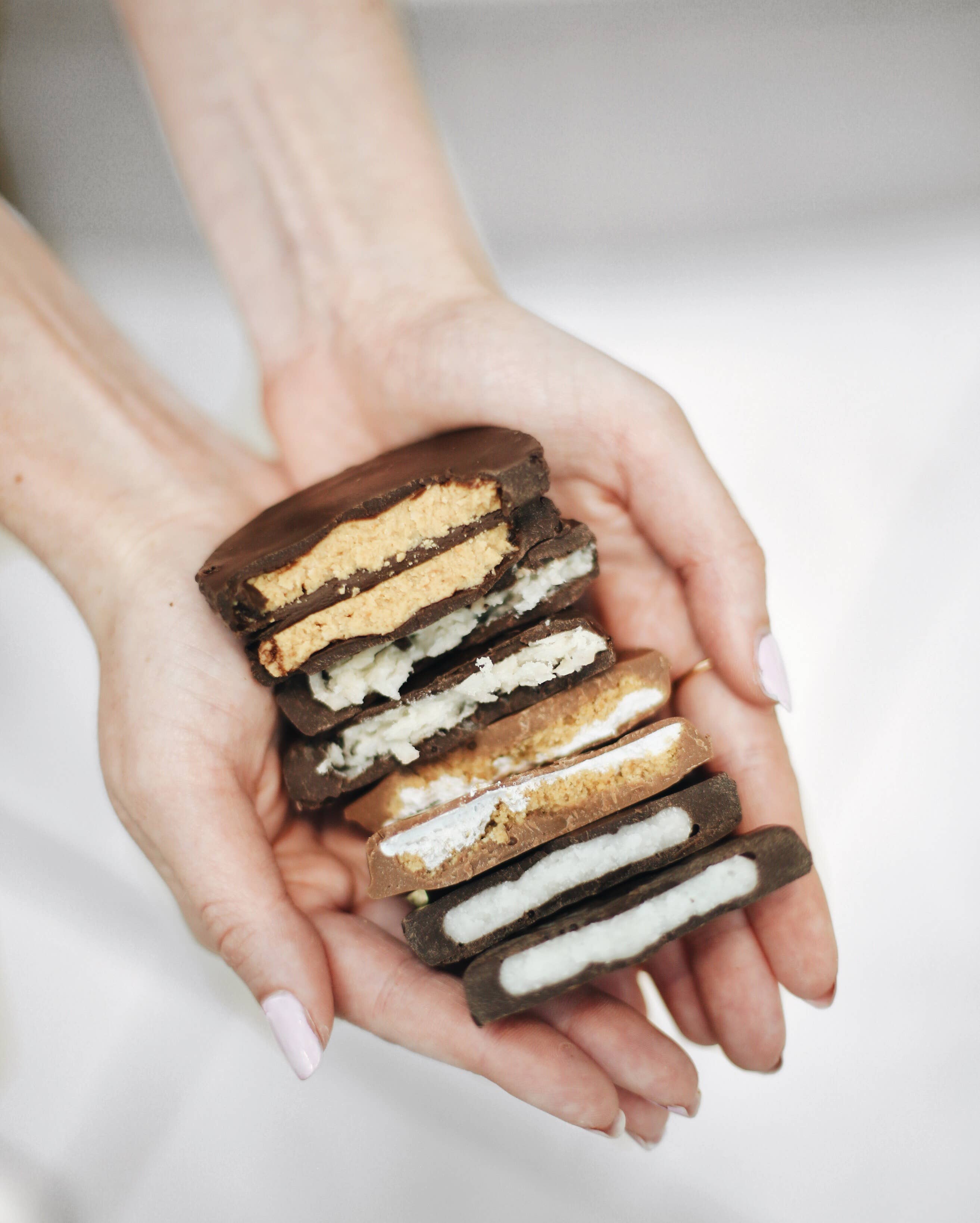 Assorted Chocolate Patties Boxed Set - Blue Ribbon