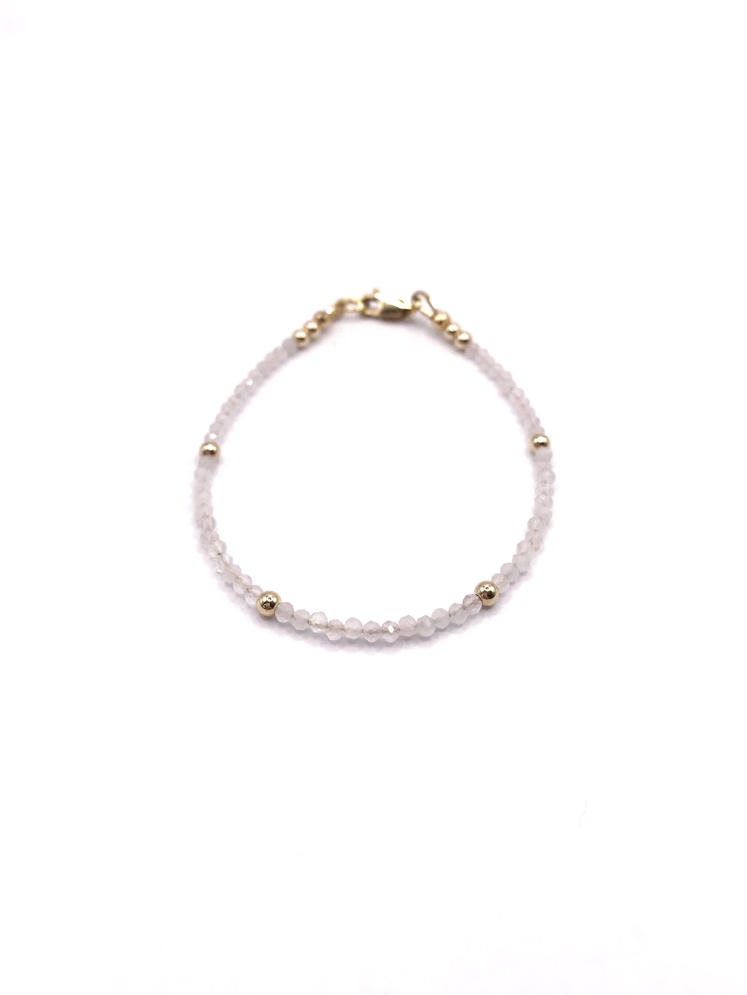 Handmade Gemstone Stacking Bracelet