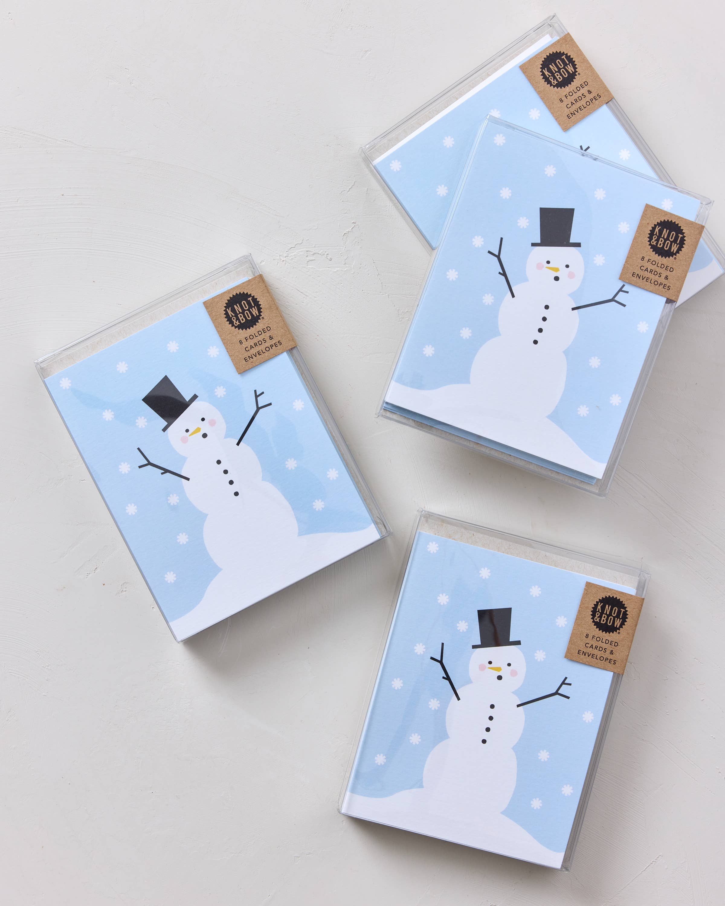 Snowman Winter Greeting Box of Cards
