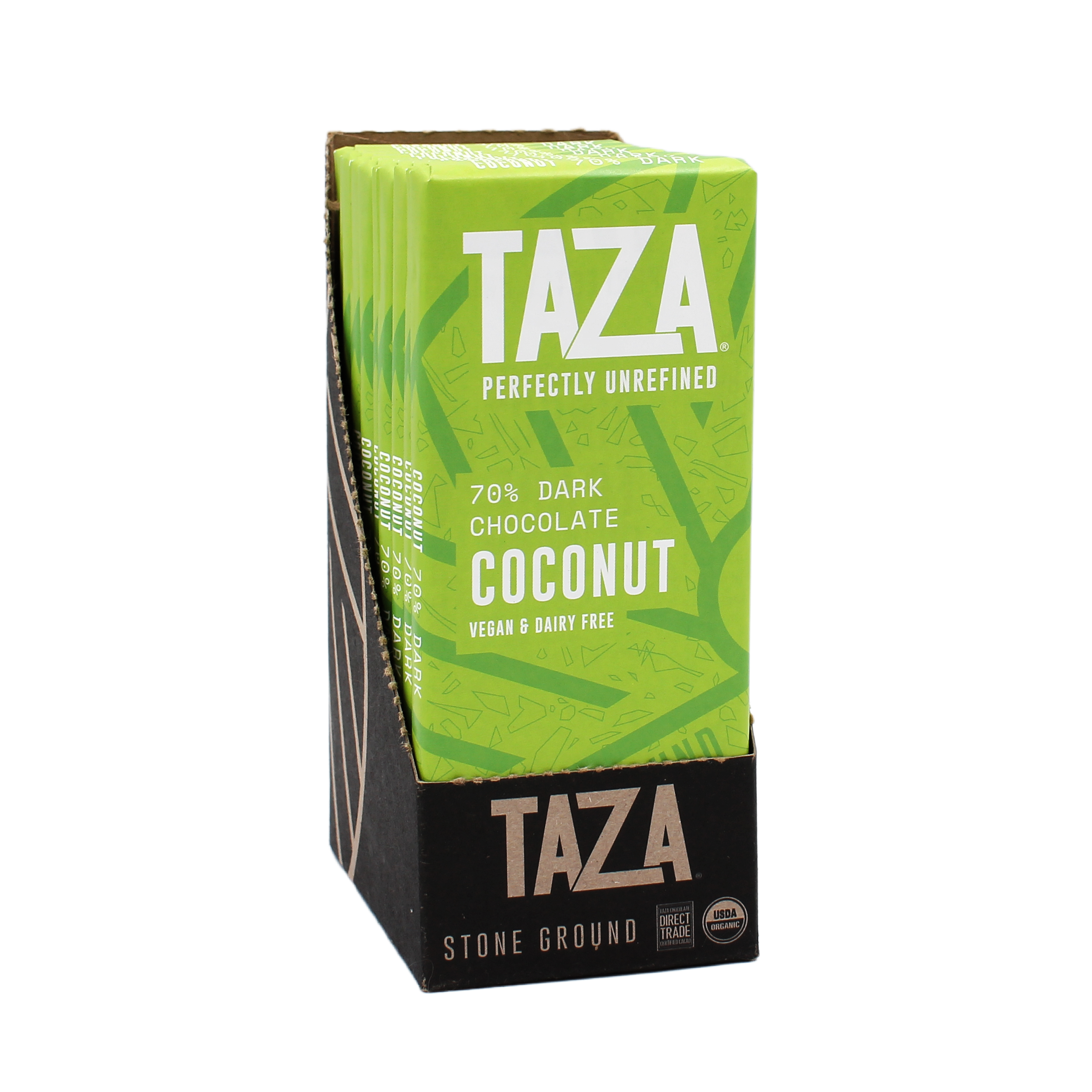 Coconut Dark Chocolate Bar