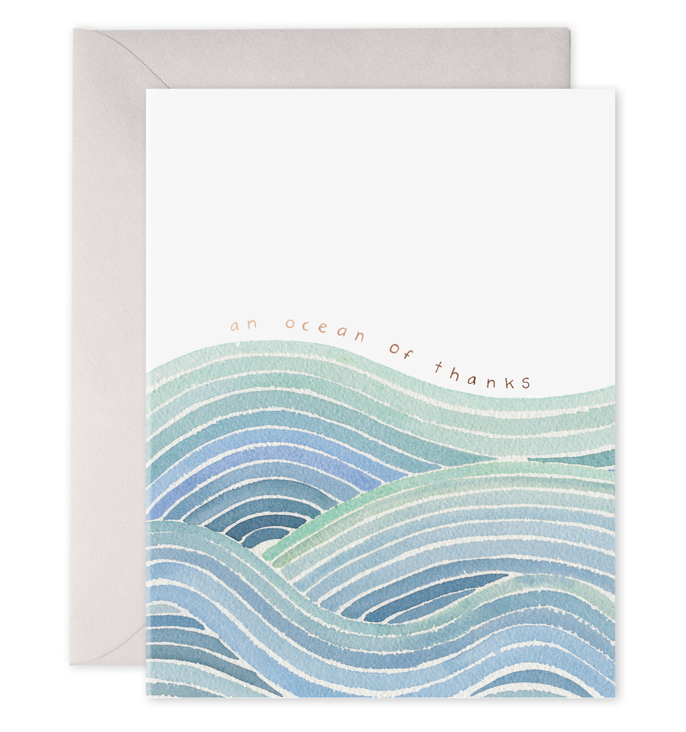 Ocean of Thanks | Thank You Card (Boxed Set of 6)