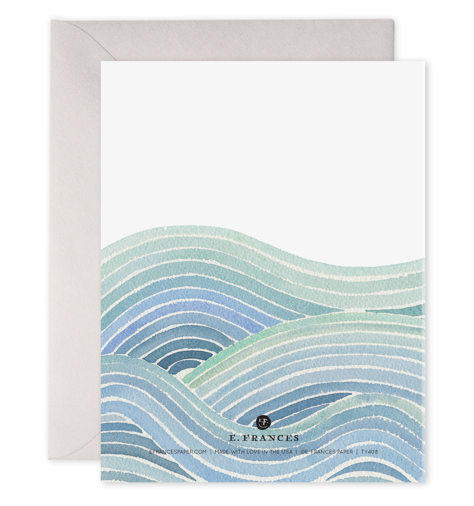 Ocean of Thanks | Thank You Card (Boxed Set of 6)