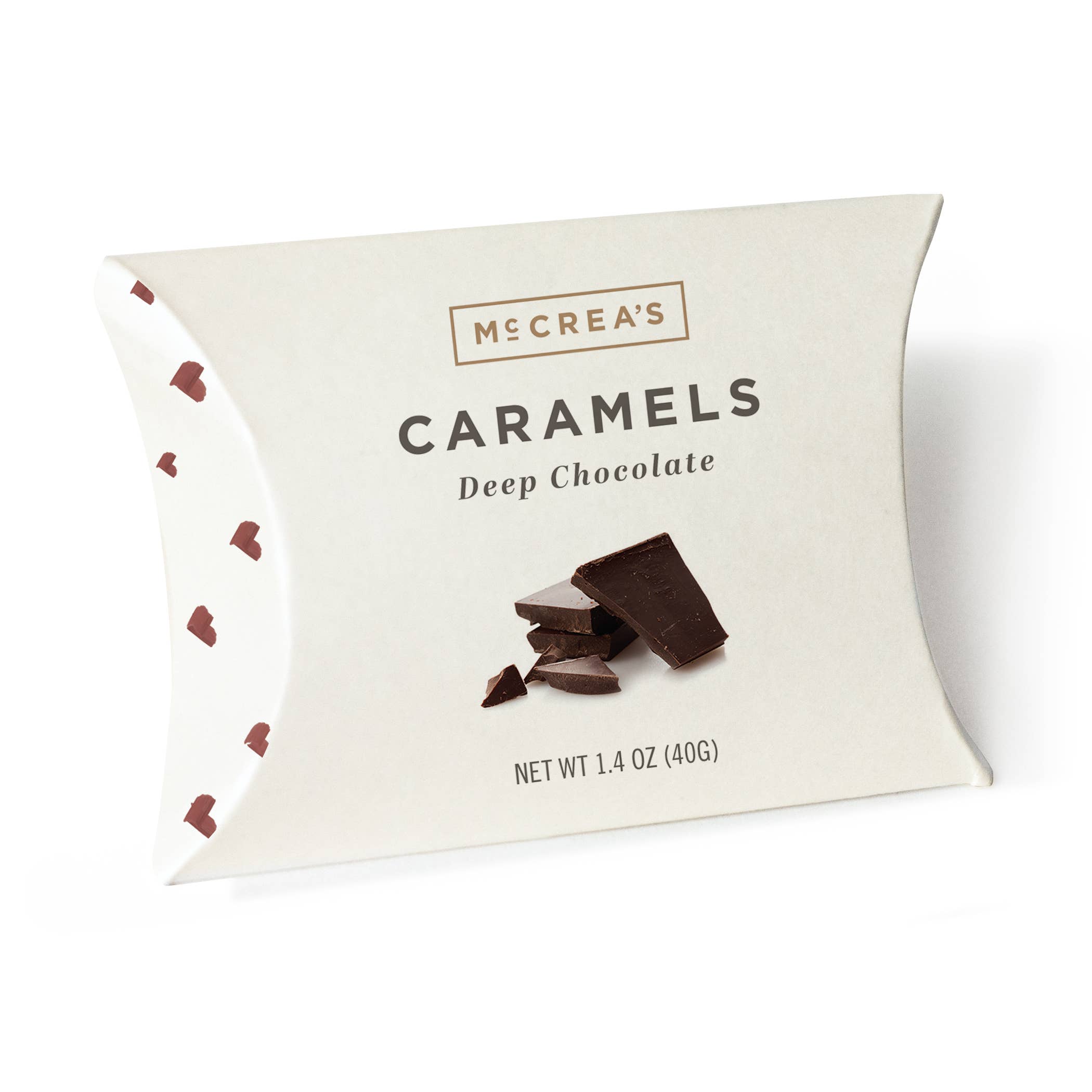 Deep Chocolate Caramels Pillow Box