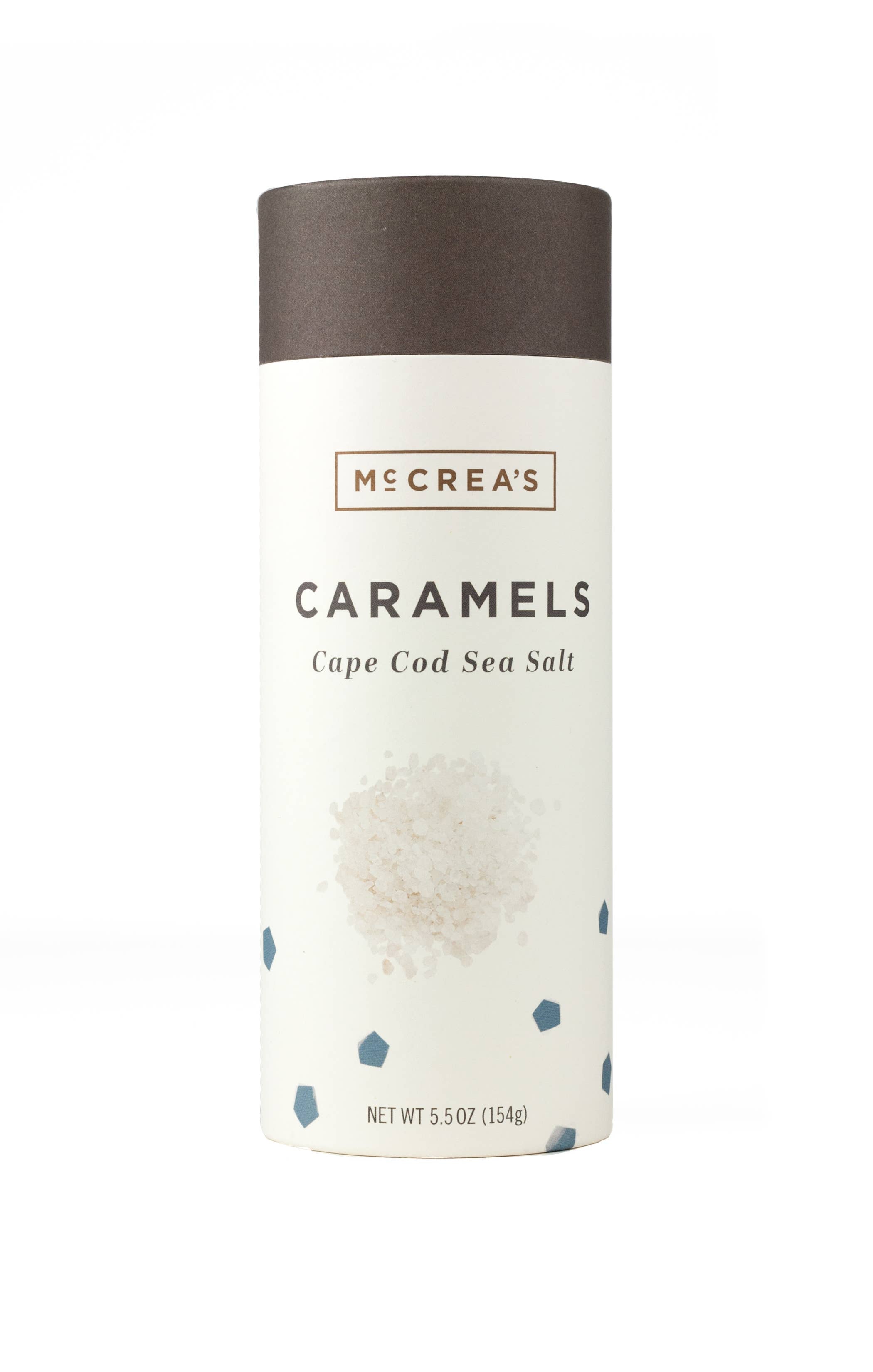 Cape Cod Sea Salt Caramels Tall Tube