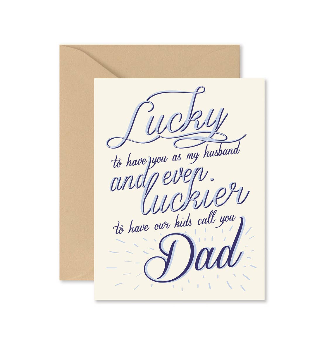 Lucky Dad Card