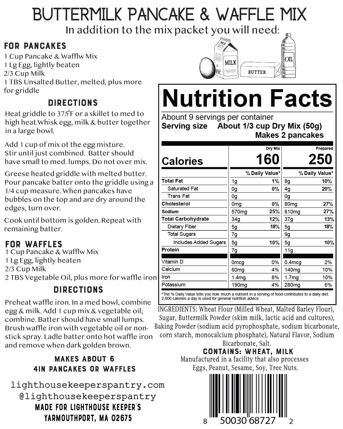 Buttermilk Pancake & Waffle Mix