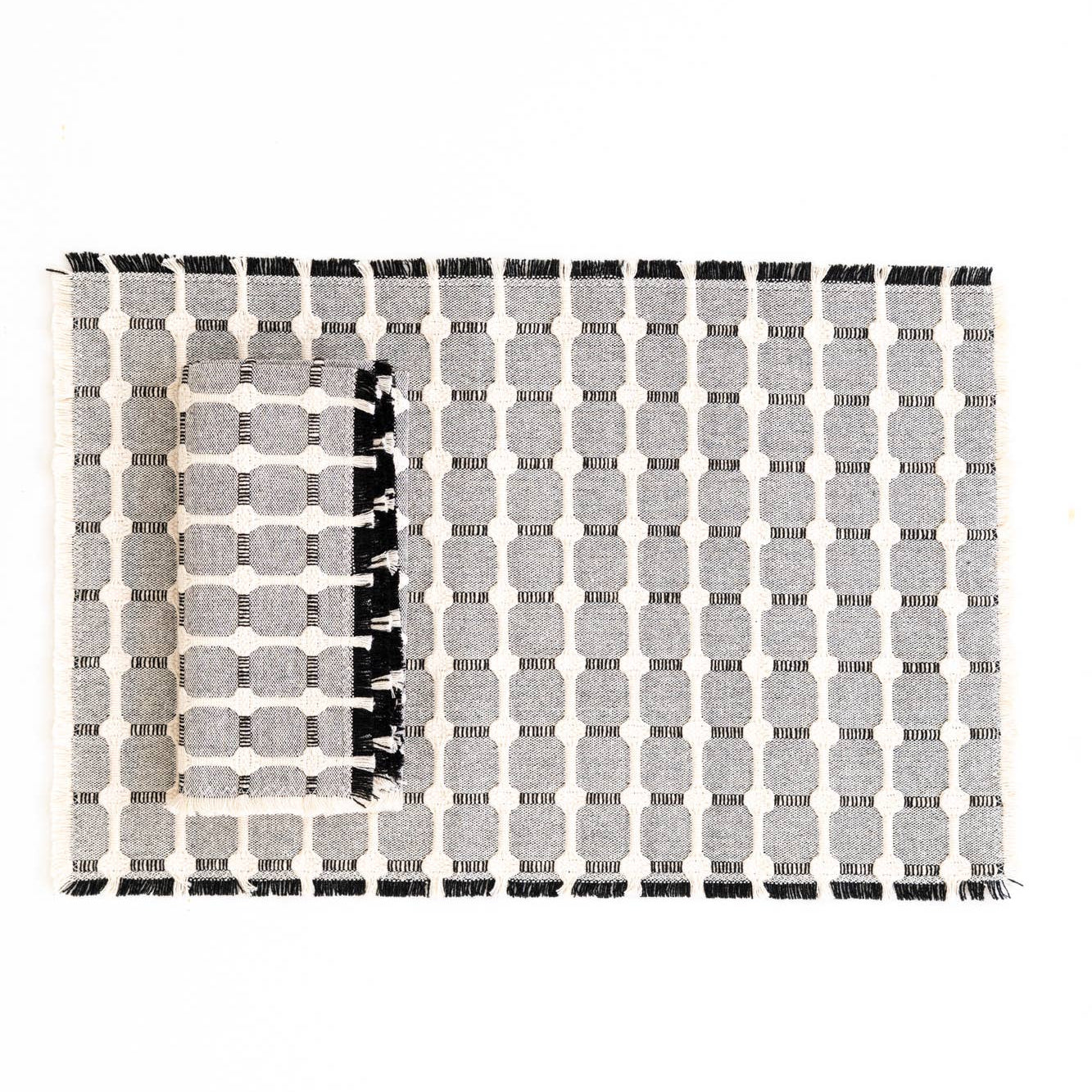Hopsack Simple Fringe Placemat