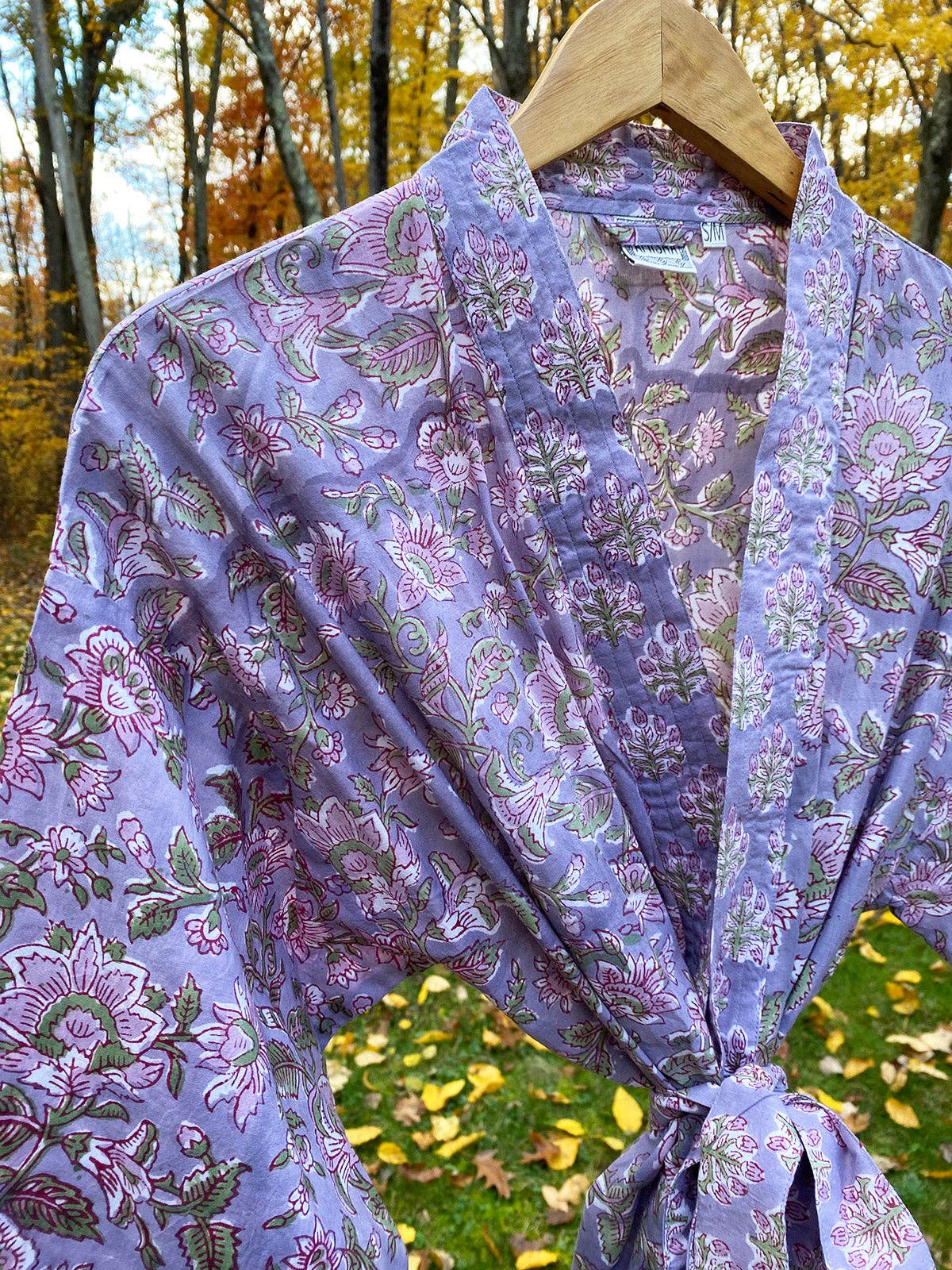Kerala Long Robe | Lilac
