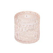 Vanilla Amber Candle in Pink Crystal Vessel