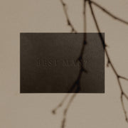 Best Man? Letterpress Proposal Card