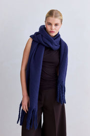 Midnight Blue Reykjavik Scarf - 100% Recycled