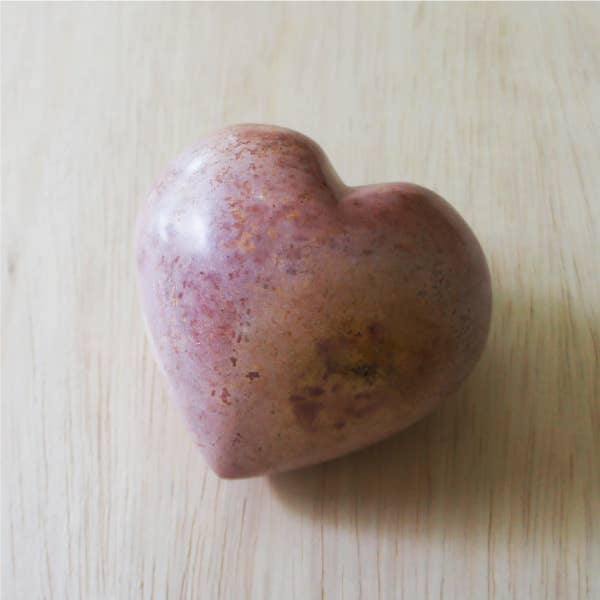 Carved Natural Stone Hearts