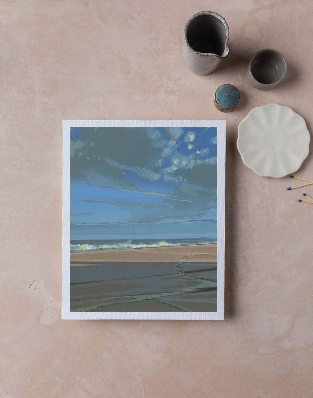 Gibson Beach | Art Print on Canvas
