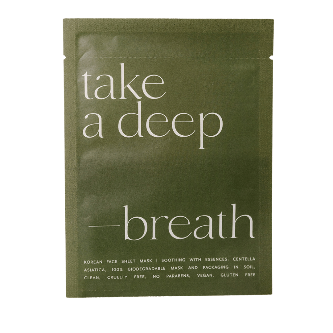 Take a Deep Breath Soothing Korean Sheet Mask