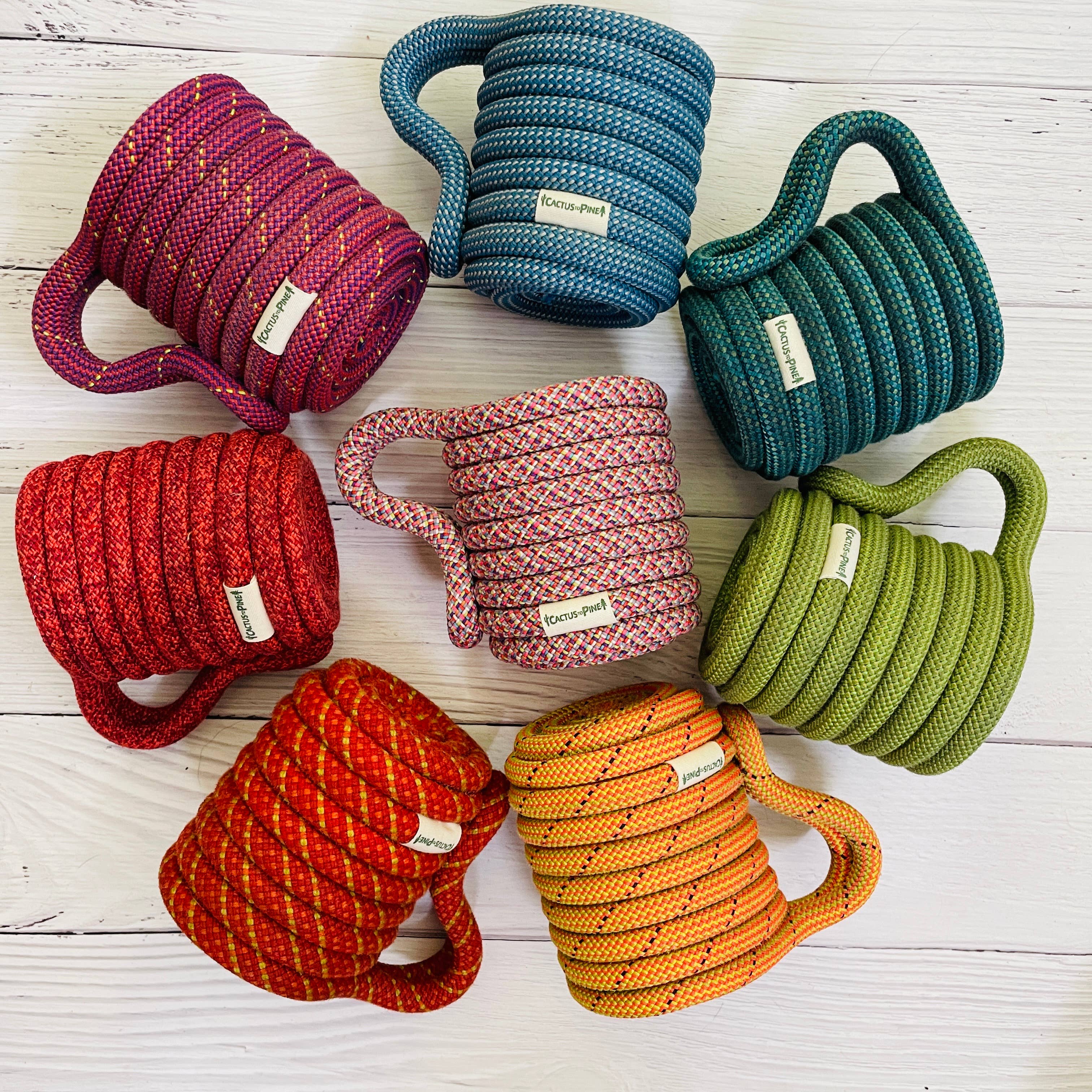 Upcycled Climbing Rope Can Cozie – Fits 12 oz Cans