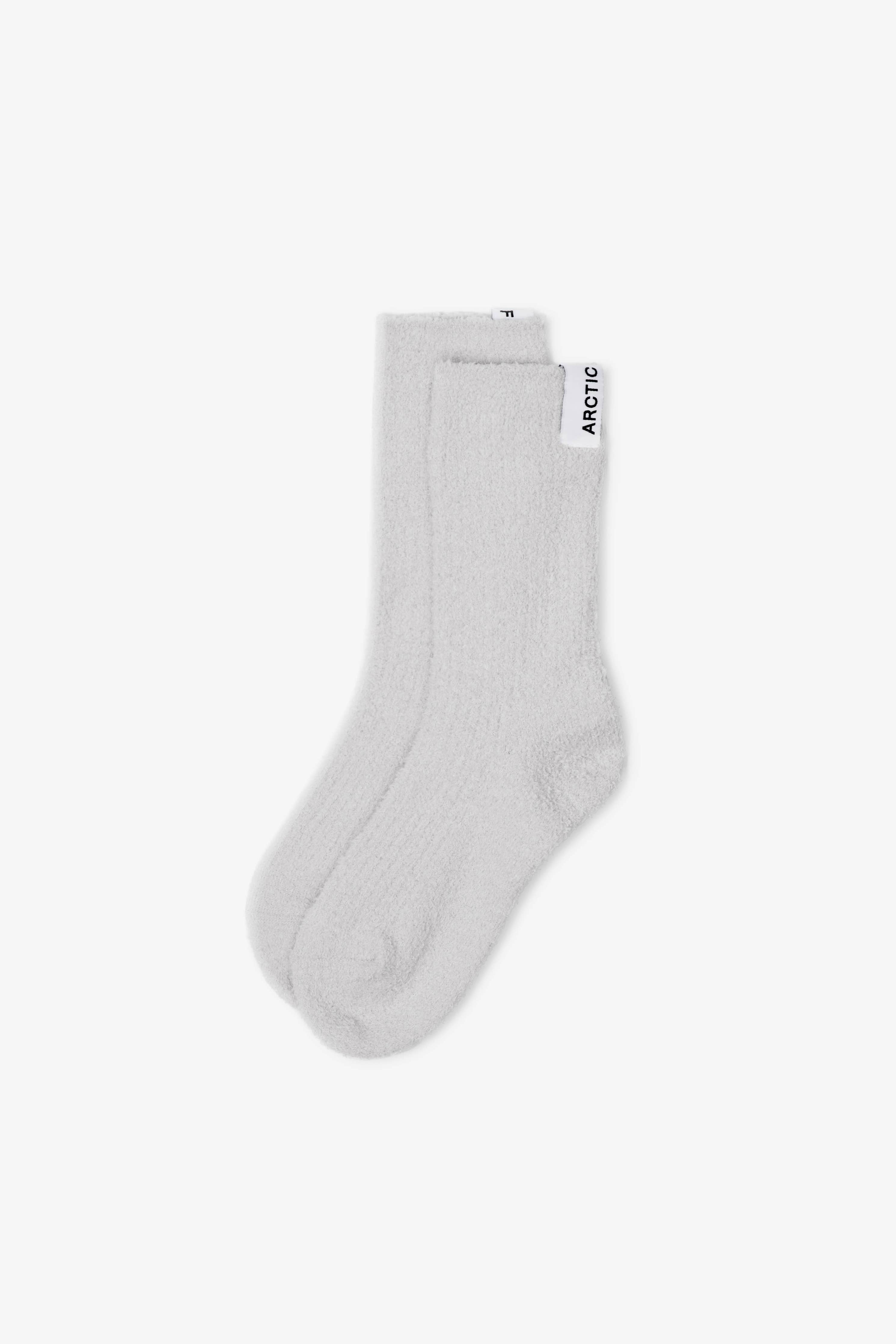 Grey Cosy Socks - 100% Recycled