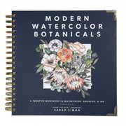 Modern Watercolor Botanicals Book