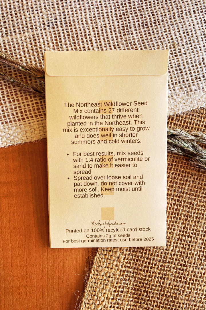 Northeastern Wildflower Garden Seed Mix