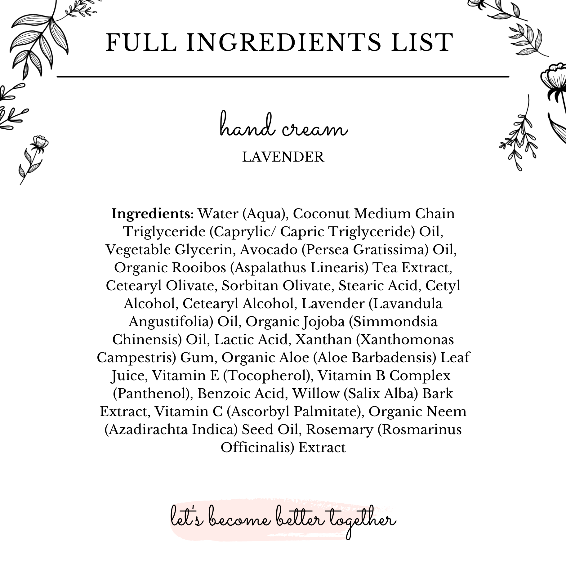 Lavender - Hand Cream