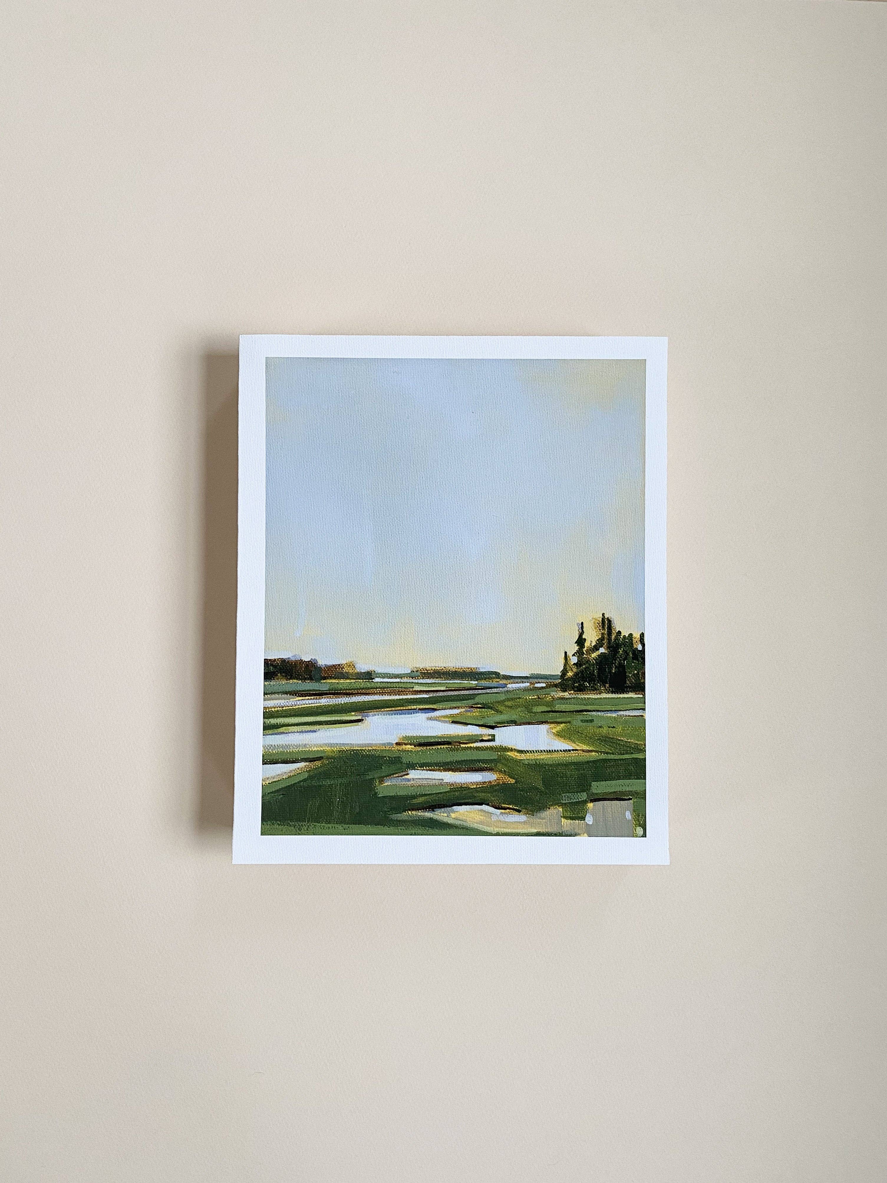 Bass Harbor Marsh | Art Print on Canvas