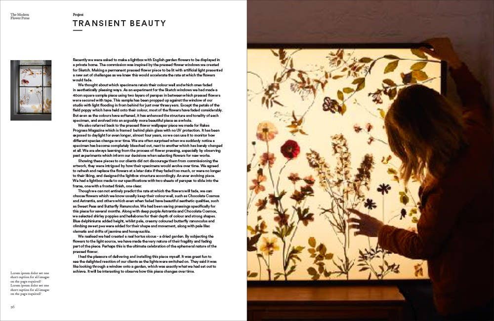 The Modern Flower Press Book