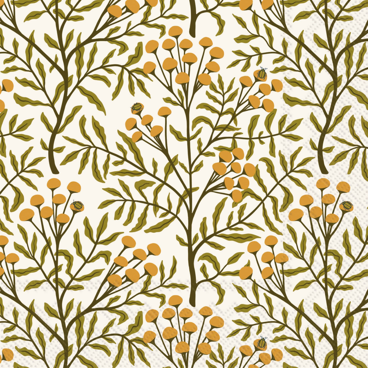 Autumn Acorn Paper Cocktail Napkins Pack of 20