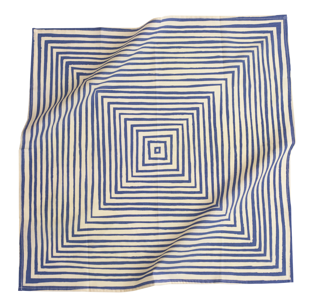 Light Blue Cotton Bandana