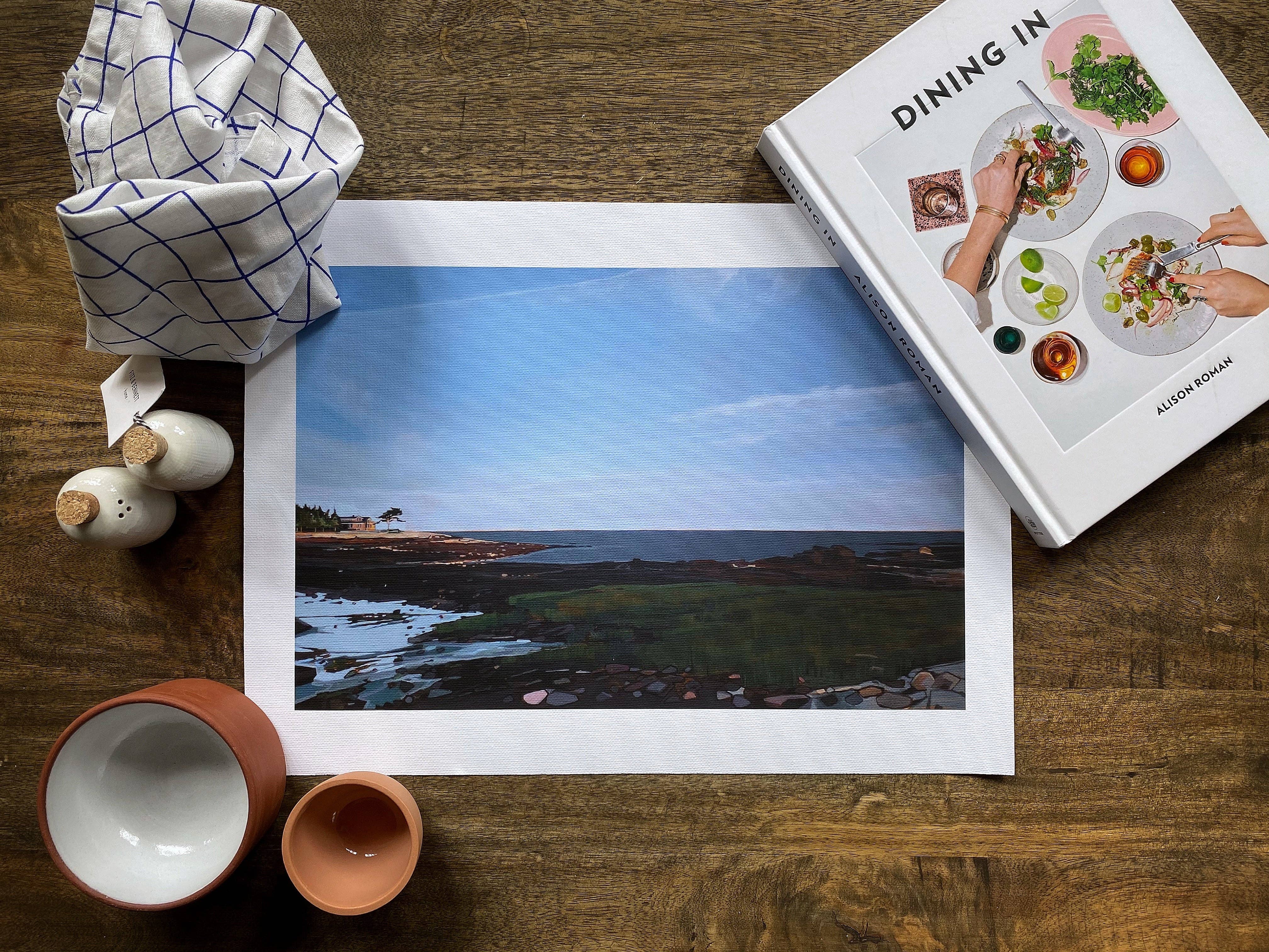 Pond Cove | Art Print on Canvas