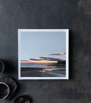 Falmouth Sunset Blue | Art Print on Canvas