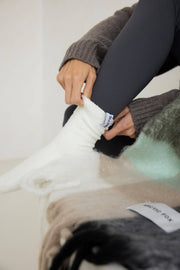 White Cosy Socks - 100% Recycled