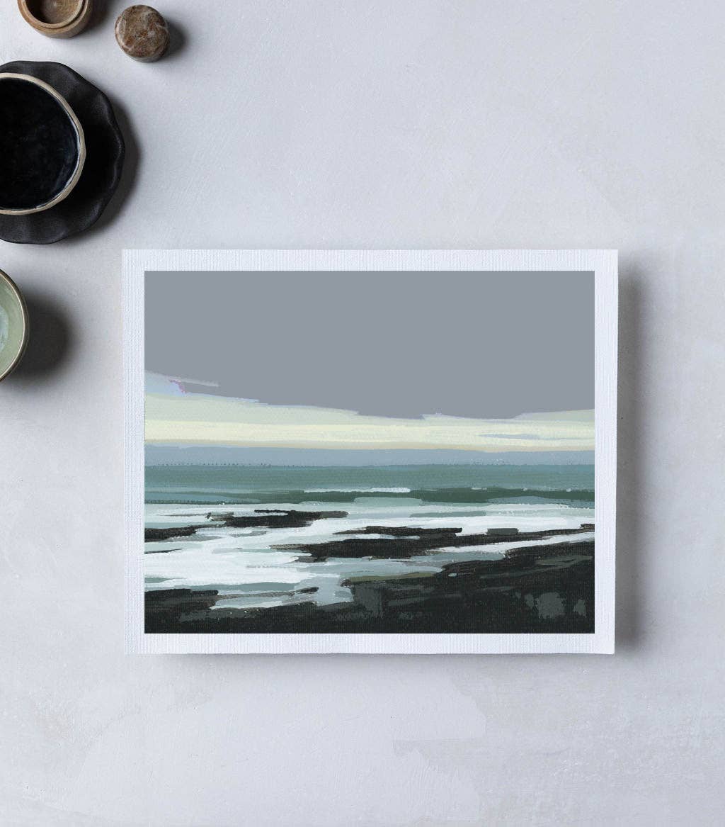 Otter Cliffs Overlook Study | Art Print on Canvas