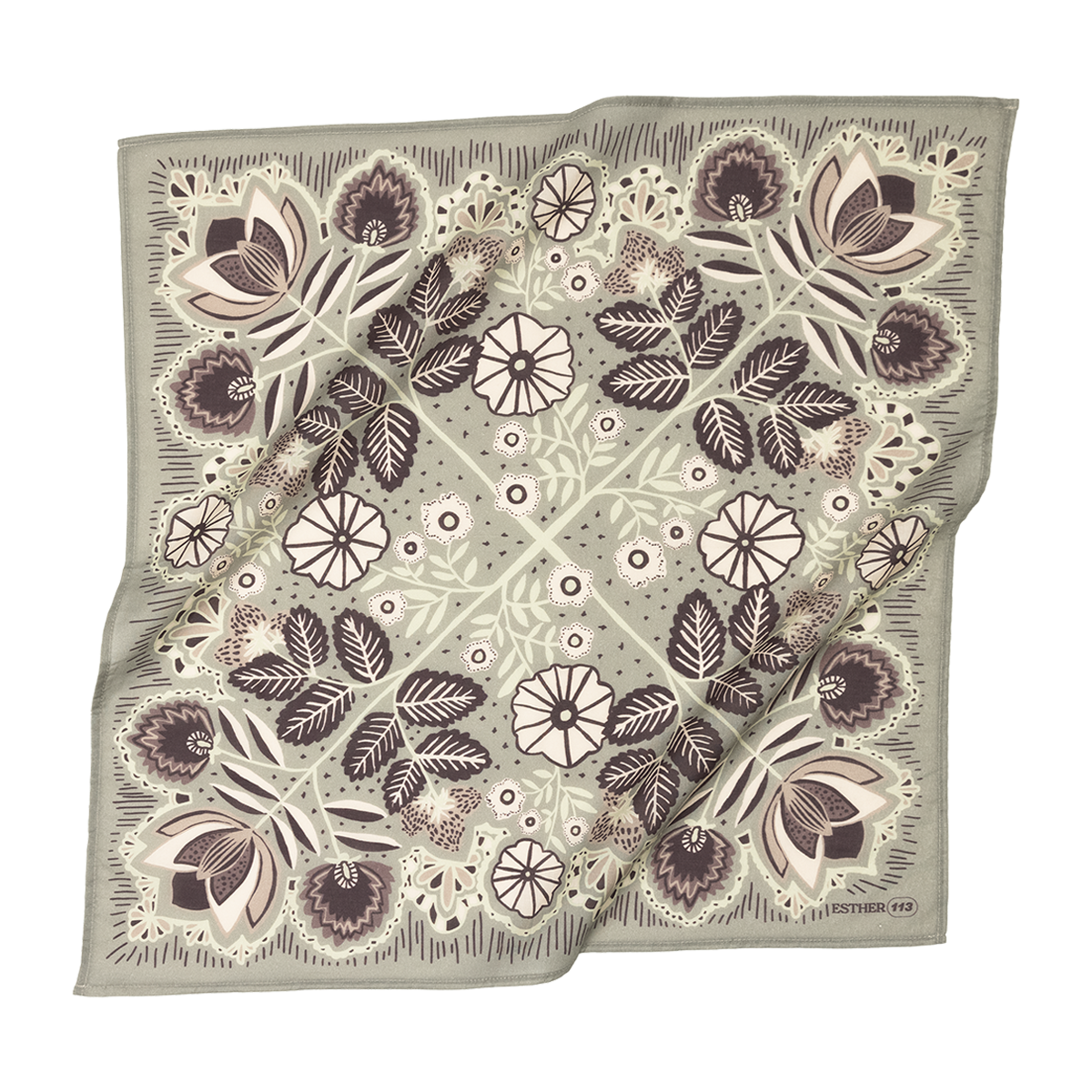 Sage Cotton Bandana