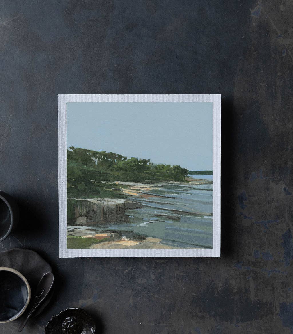 Bangs Island Tide | Art Print on Canvas
