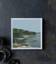Bangs Island Tide | Art Print on Canvas