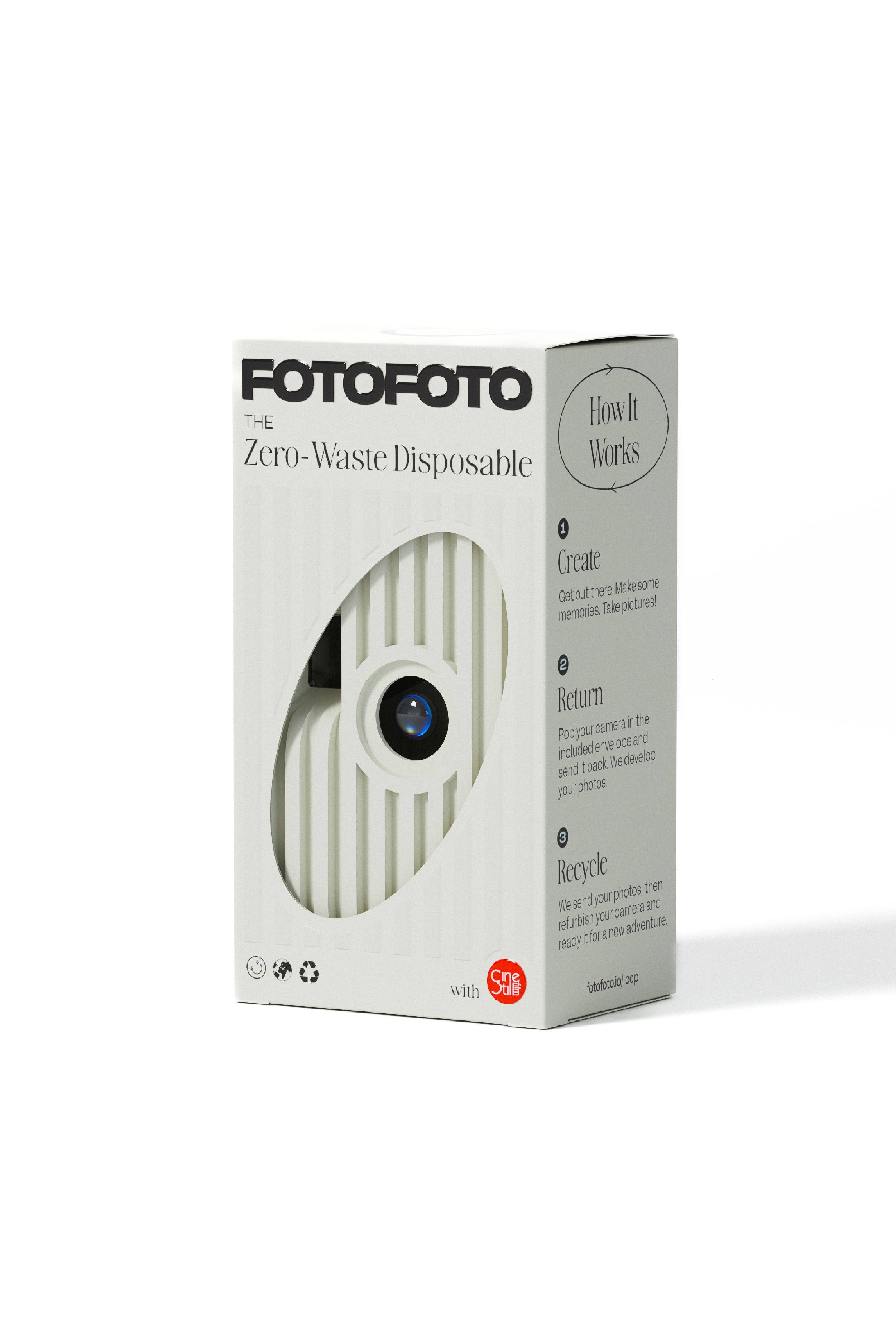 FOTOFOTO Sustainable Disposable Camera