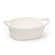 Cotton Rope Gift Basket with Handles