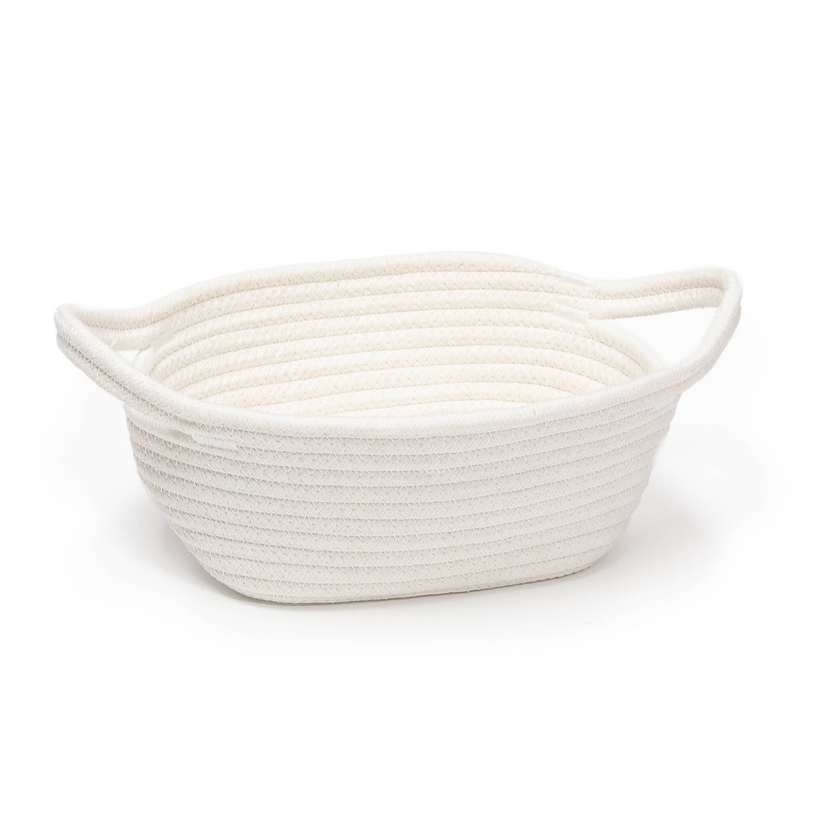 Cotton Rope Gift Basket with Handles