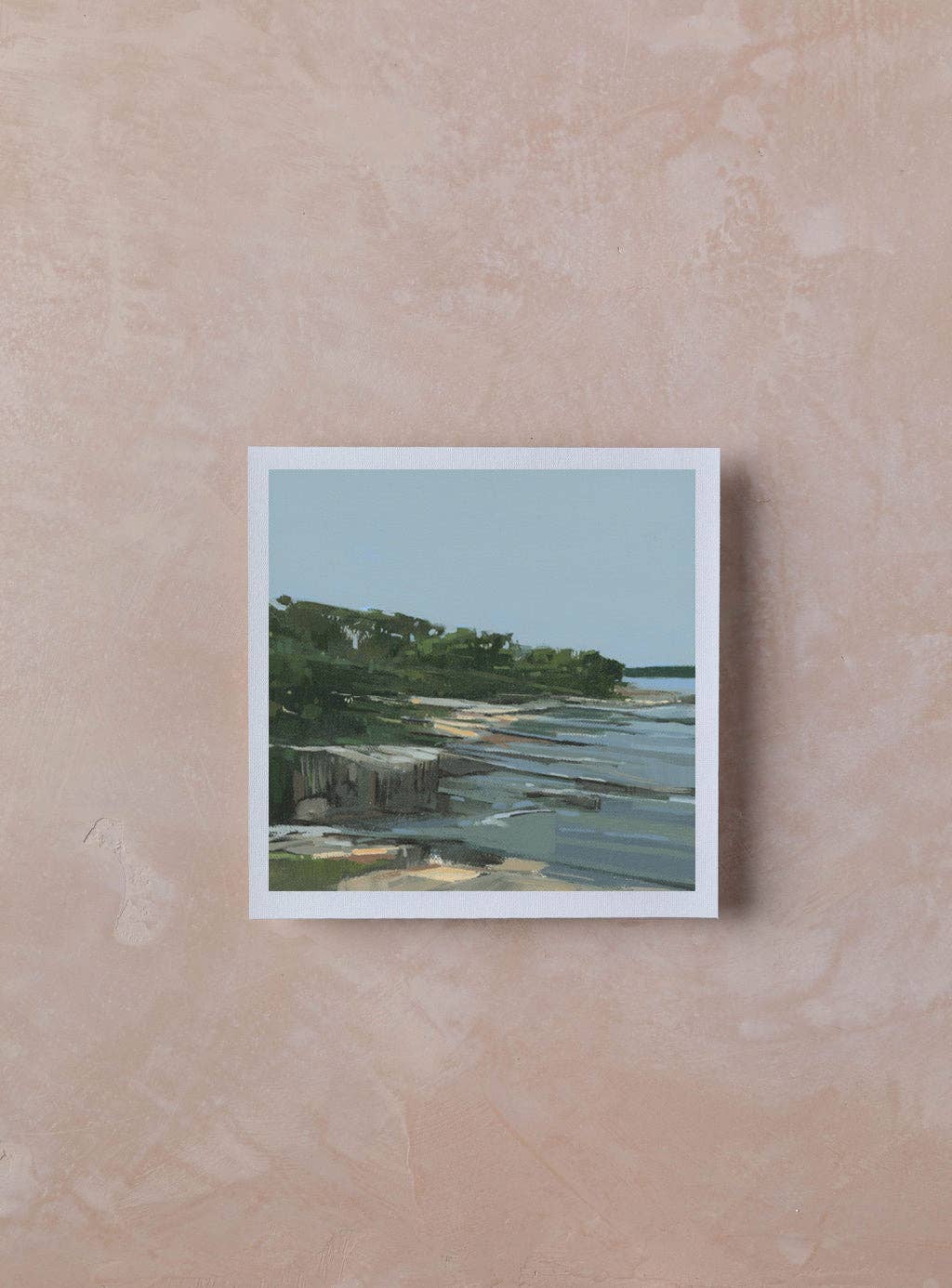 Bangs Island Tide | Art Print on Canvas