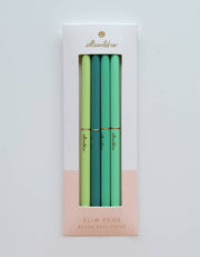 Emerald City Slim Pens - Set of Four