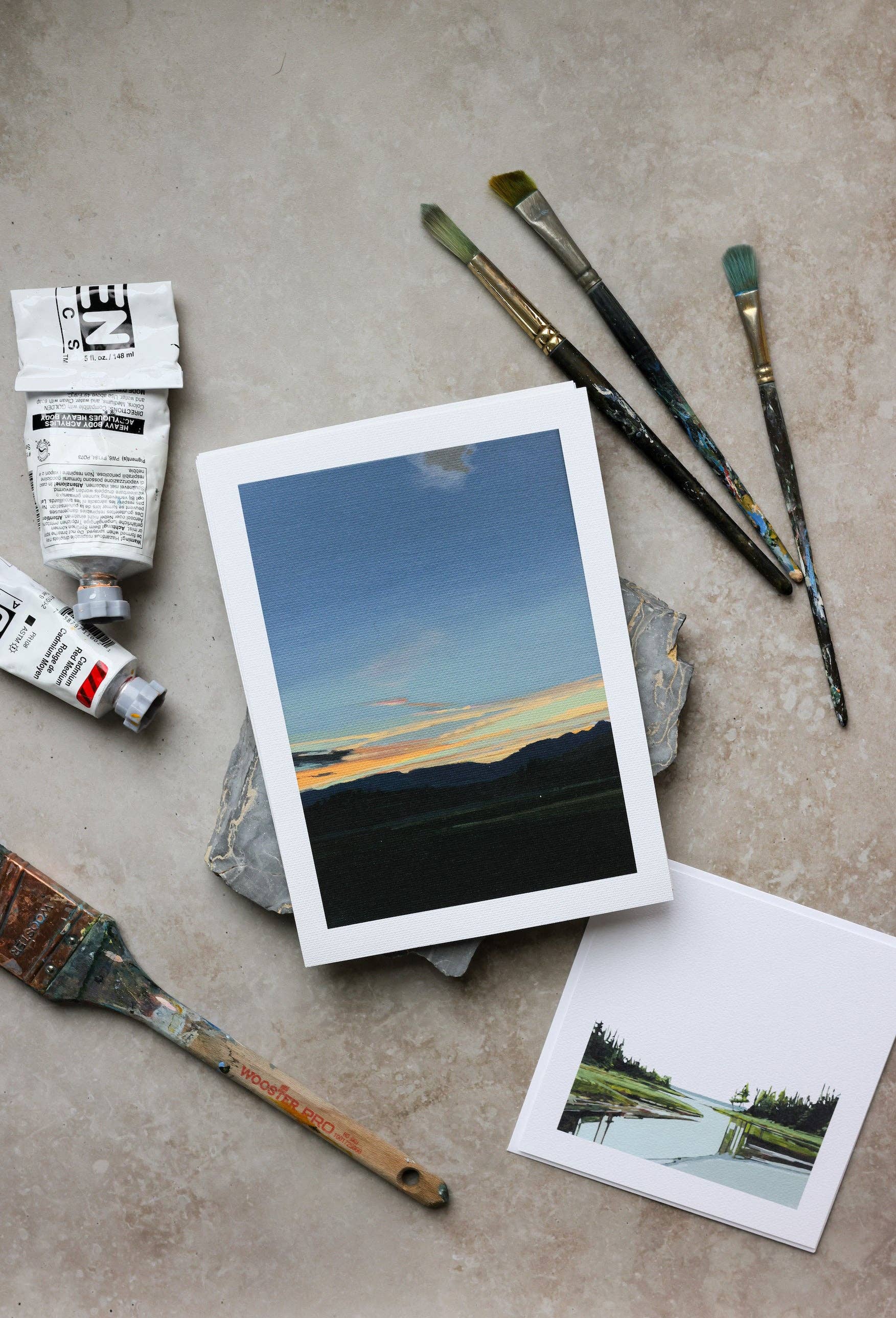 Newry Summer Sunset | Art Print on Canvas