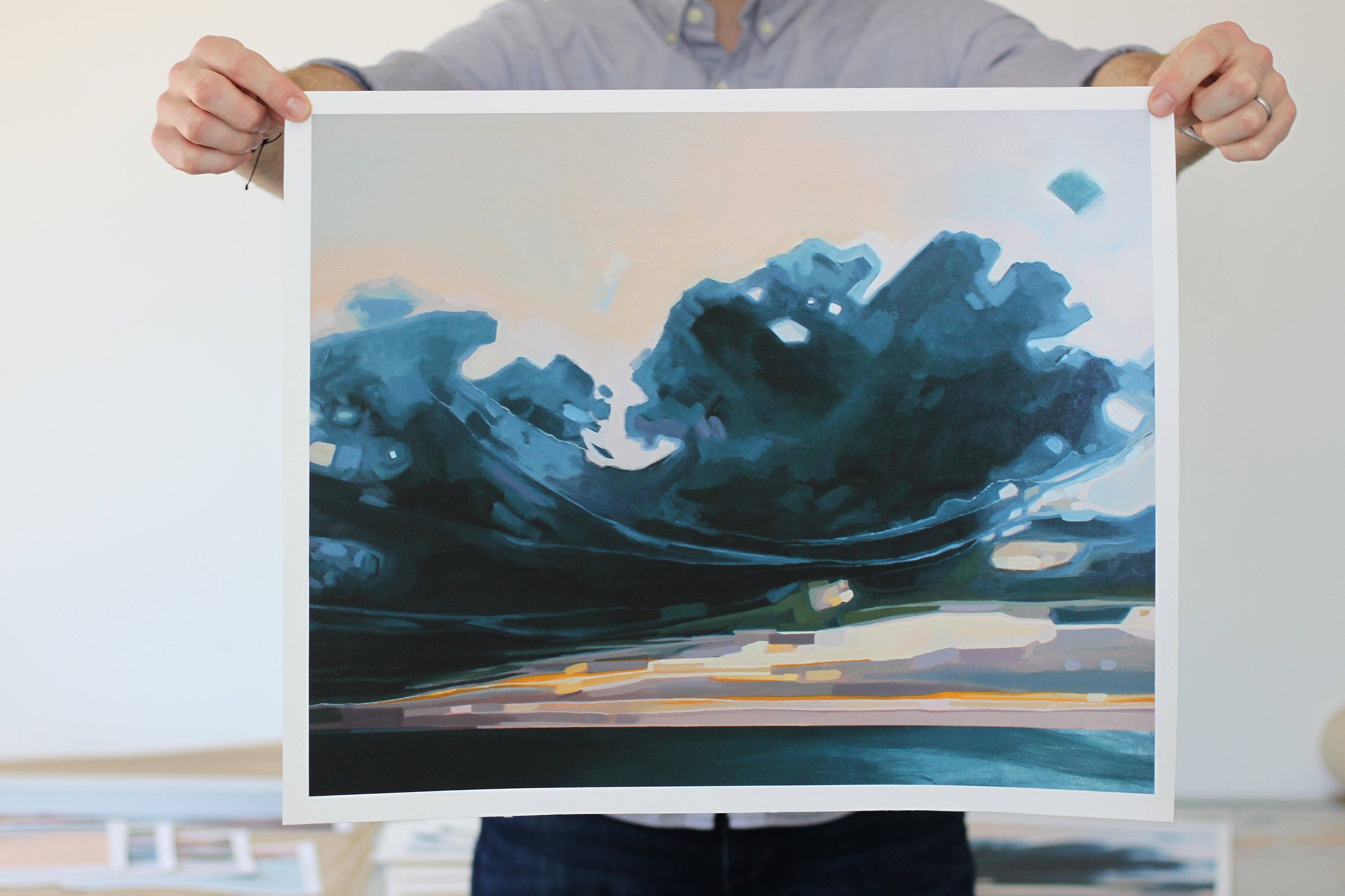 Storm | Art Print on Canvas